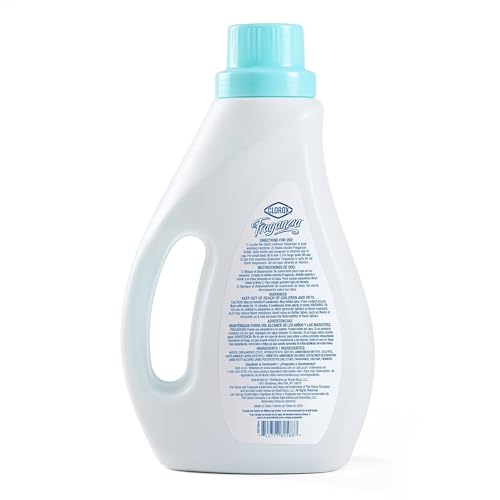 Image of Clorox Fraganzia Liquid Laundry Fabric Softener, Ocean Scent - Laundry Odor Eliminator That Softens Clothes, Reduces Wrinkles and Static Cling for All Machines, 40 Fl Oz - 6 Pack