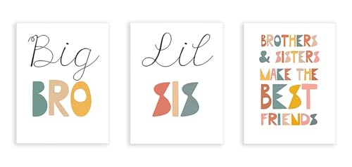 Affiches pour enfants et lettres colorées sur toile de coton
