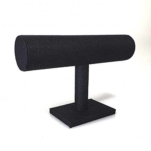 Présentoirs pour Bijoux Joyero pulsera de tela de yute, color negro Cover