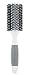 Creative Hair Brushes Solid Barrel Ceramic Mixed Bristles, Large, 4.2 Ounce