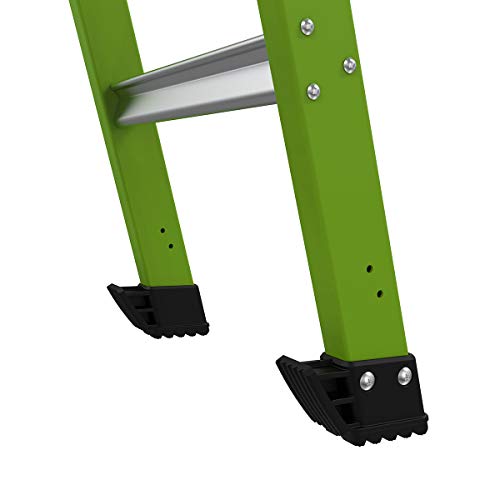 Little Giant Ladders, King Kombo, Professional, 4 Ft. A Frame, 6 Ft. Extension, Fiberglass, Type 1AA, 375 lbs weight rating, (13470-001)