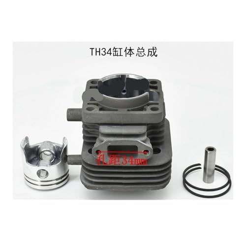 Cylindre 37 mm pour TH34 TH34D kit complet avec piston et segments - 5