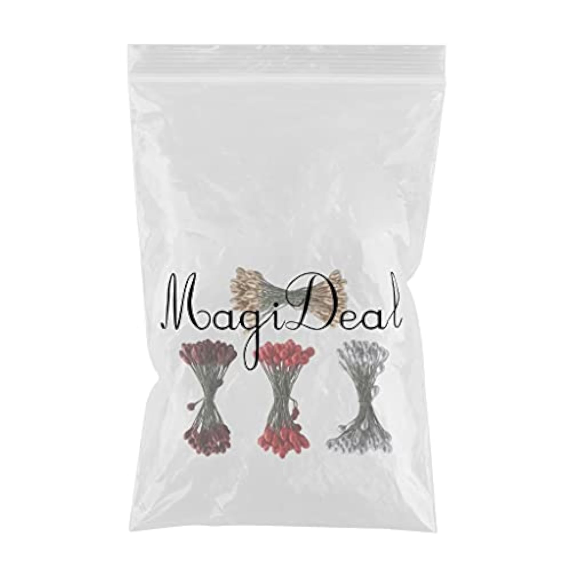 200Pcs Artificial Double Head Berries DIY Craft