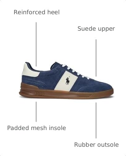 Image of POLO RALPH LAUREN Heritage Aera Suede Sneaker