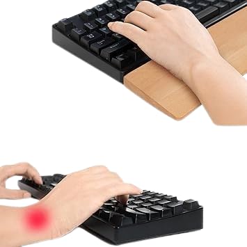 Professional Wood Craft ᵀᴹ Wrist Rest Beach Wood Wrist Rest | Keyboard Wrist Rest | Wood Wrist Rest | Wooden Keyboard Rest (B0BZCFM7TM) Amazon Price History, Amazon Price Tracker