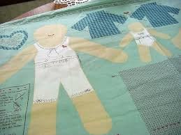 Samantha &"Polly in Her Pocket" Fabric Doll Panel (Great for Sewing, Craft Projects, and More) Finished Size 16" Tall