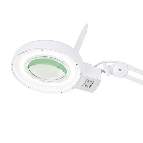 Lupa de Bancada 5x HL-500 LED Bivolt Solver