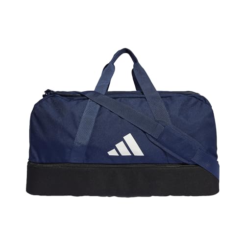 adidas Unisex Tiro League Duffel Bag, Team Navy Blue 2 / Black/White, M