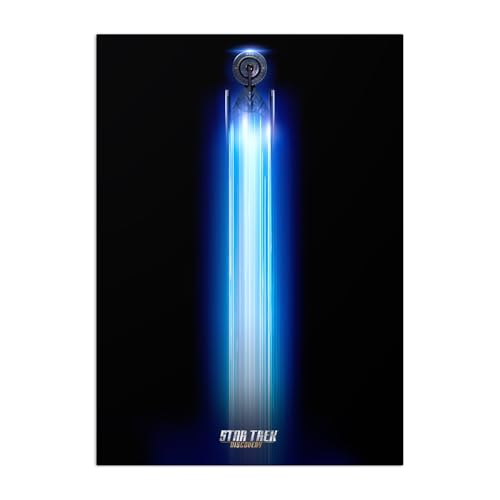 Displate Officiel Star Trek Métallique Fixation Magnétique Licence Officielle Image