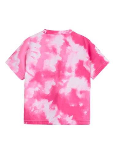 SOLY HUX Toddler Girl's Tie Dye T-Shirt Cute Heart Graphic Tee Shirts Casual Summer Short Sleeve Tops2