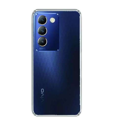 Amazon Brand Solimo Vivo Y200E Back Cover | Slim Soft Back Case for Vivo Y200E (Transparent) (B0CXYX7F43) Amazon Price History, Amazon Price Tracker
