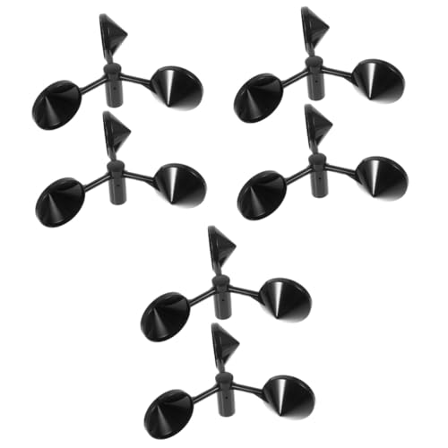 BESPORTBLE 3sets Accurate Measurement Wind Speed Meter Outdoor Wind Speed Anemometer Cup Low Power Consumption Easy Assembly 2pcs*3