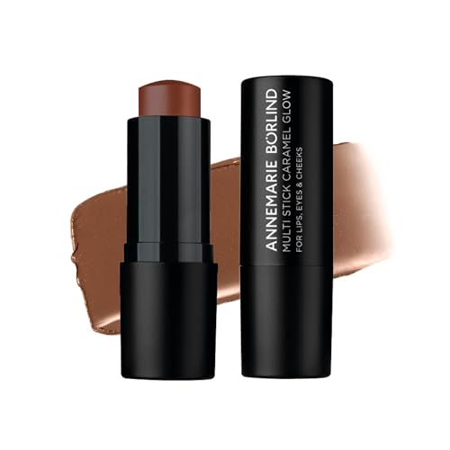 ANNEMARIE BÖRLIND MULTI STICK Caramel Glow LIMITED EDITION (9 g) - Samtige Creme-Textur mit Rosigen Farbpigmenten. Strahlender Teint - Für leuchtende Augenblicke - Vegetarisch