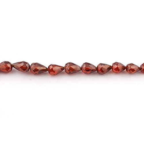 Zircon naturel marron en gouttes briolettes pour fabriquer vos bijoux bohèmes chic