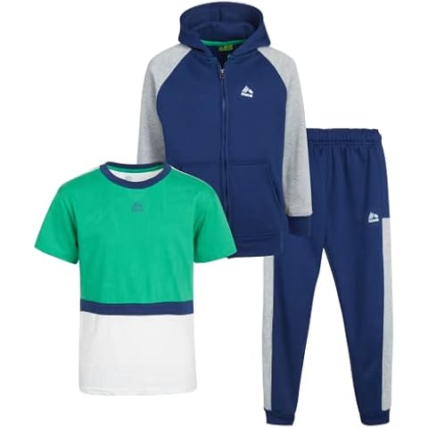 RBX Boys' 3-Piece Active Sweatsuit Set Cover