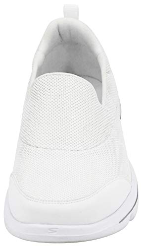 Skechers Women's GO Walk Evolution Ultra Rapids Sneaker, White, 7.5 M US