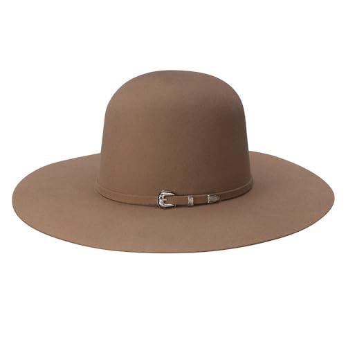 RESISTOL Youth Pecan Brockton Open Crown 4 1/4in Brim Hat Multicolored2