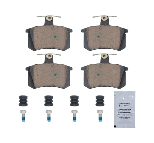Image of HUSCH D228 Rear Ceramic Brake Pads Kit Fit For Audi A8 1997-2000, For A4 1996-1997, For A4 Quattro 1996-2001, For 5000 1980-1988, For Alfa Romeo 164 1991-1995