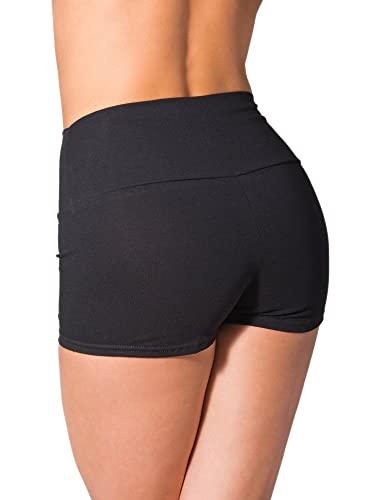 Alkato Dames Short Hot Pants Sportbroek met Hoge Taille - Image 4