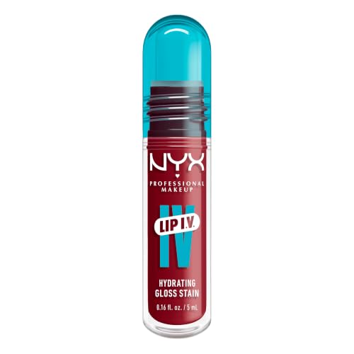 NYX Professional Makeup Lip Gloss Lip IV Lip Stain, Berry Thirsty