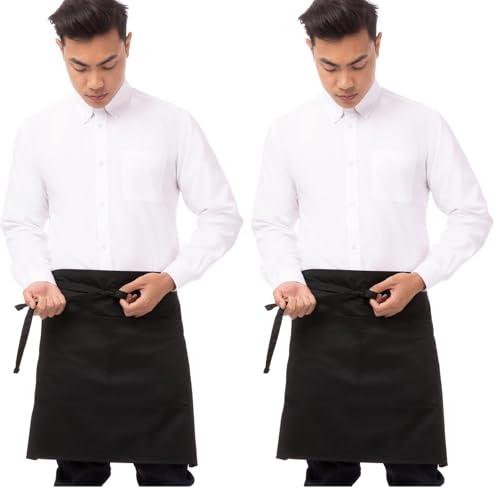 Chef Works Unisex Half Bistro Server Apron