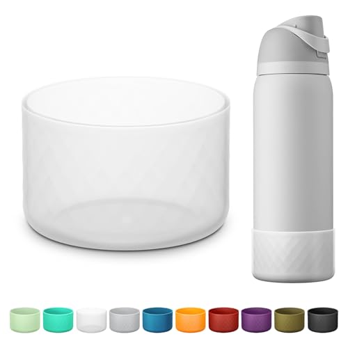 Beonsky Silicone Boot for Owala Water Bottle 40 oz Anti-Slip Protective Sleeve for FreeSip/Twist/Flip Stainless Steel Water Bottles Accessories