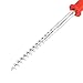 Keenso Ice Peg Drill Threaded Stainless Steel Multi Functional Ice Fishing Stake Nail Auger for Tent Shelter Other Fishing Tools and Accessories