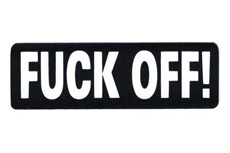 Get off the FUCKING PHONE ステッカー 6枚セット Amazon.co.jp: ステッカー FUCK OFF！ 消え失せろ！＿SC-191-GEN