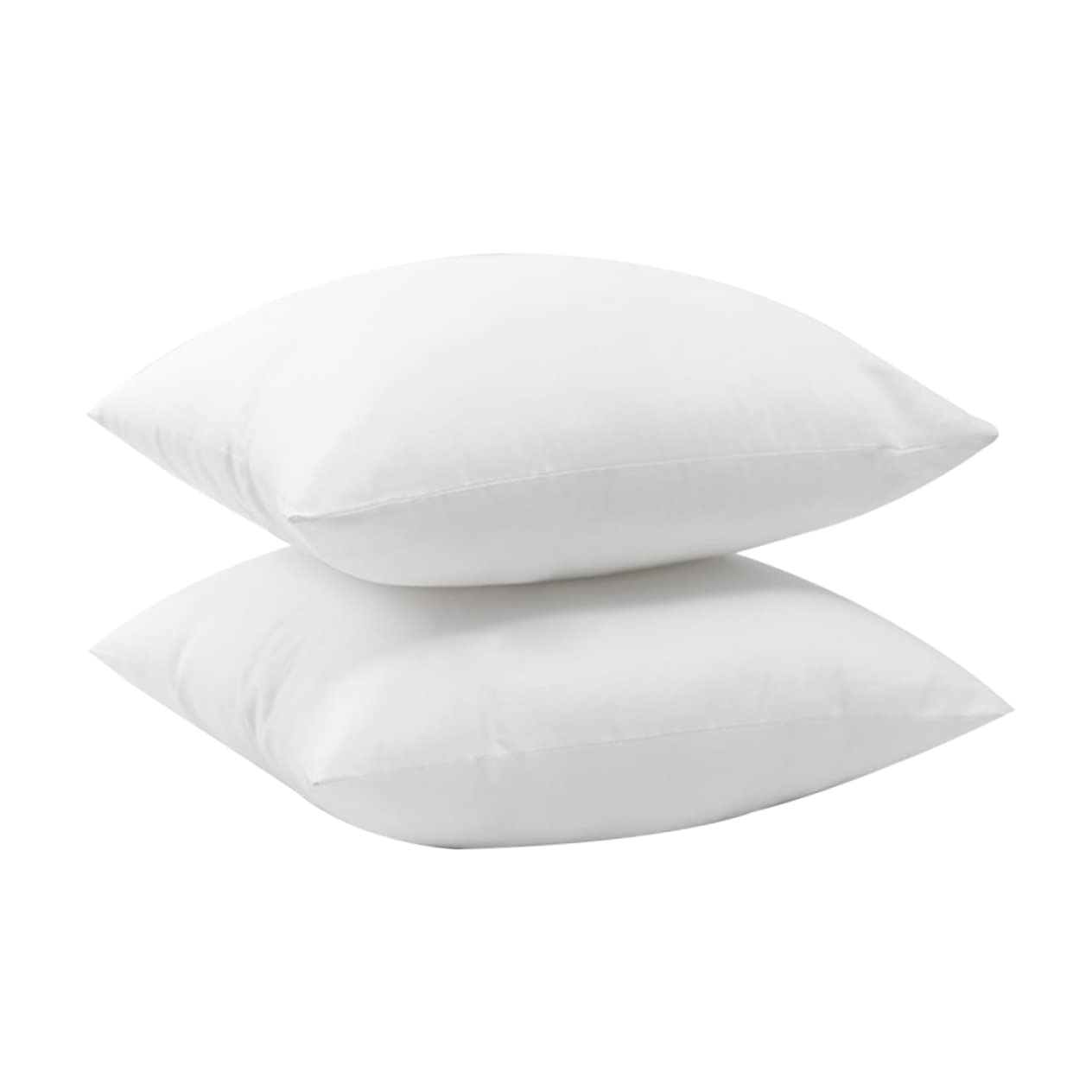 PRETYZOOM Lot de 2 Coussins de Garnissage Rectangulaires, Rembourrage en Coton PP, Doux et Confortable, pour Canapé et Chambre, Blanc