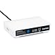 VulTech UPS60PW-DC weiß Mini-USV 12000 mAh 60 Watt unterbrechungsfreie Stromversorgung für Router, Modem, Access Point, Kamera, Smartphone - Eingang 100-240 VAC, USB 5 V DC 12 V
