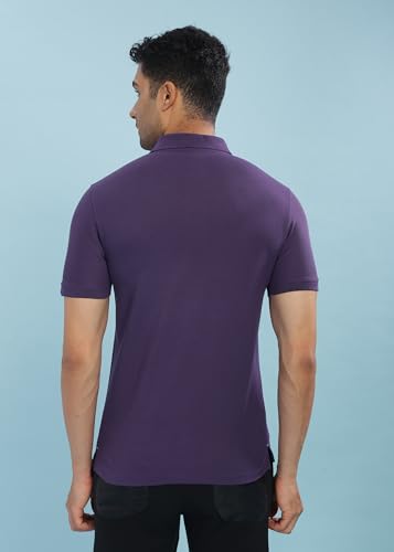 Image of Force NXT Polo Neck T-Shirt for Men Pack of 1 | Regular Fit T-Shirt for Men | Premium Super Combed Rich Cotton Polo Shirt | Men's Ultra Soft Half Sleeve T-Shirt