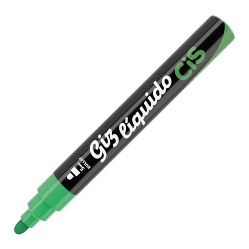 Giz liquido marcador multiuso bullet com 6 cores 526511 Cis