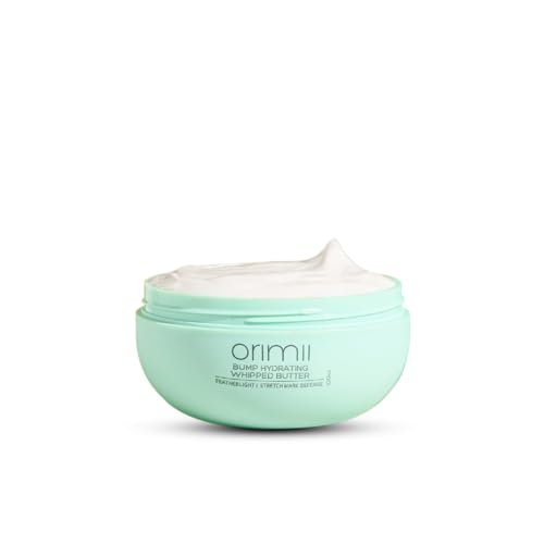 Orimii Bump Hydrating Stretch Marks Removal Body Butter For Women | Whipped Body Cream For Pregnancy | Enriched With Cocoa & Shea Butter | Lightweight, Non Sticky, Breastfeeding Safe (100gm)