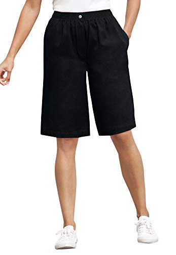 Woman Within Plus Size 7-Day Elastic-Waist Pull-On...