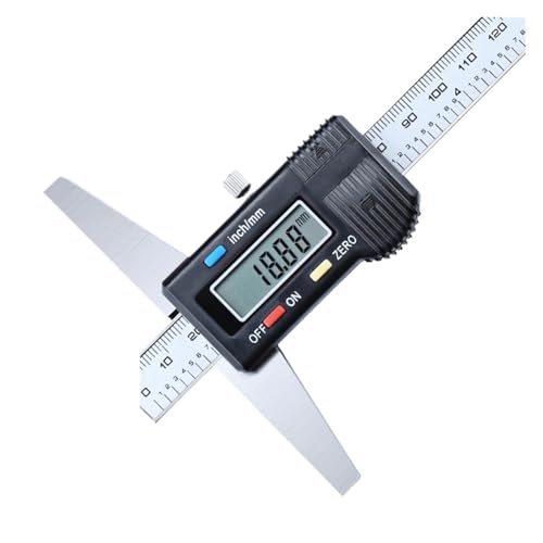 Pied à coulisse numérique 150 mm en acier inoxydable avec jauge de profondeur électronique