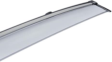 WellVisors Window Visors Wind Deflectors Compatible with Acura MDX A-Spec 2014-2020 with Black Trim Rain Guards 3-847AC017