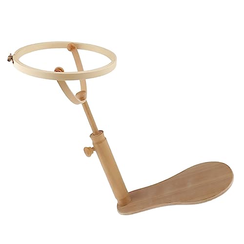 Cadre à broder réglable et support de broderie rotatif Zerodeko en bois pour point de croix