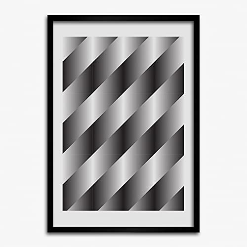Peinture photo 50x70 cm Tulup avec cadre en bois MDF pour affiche