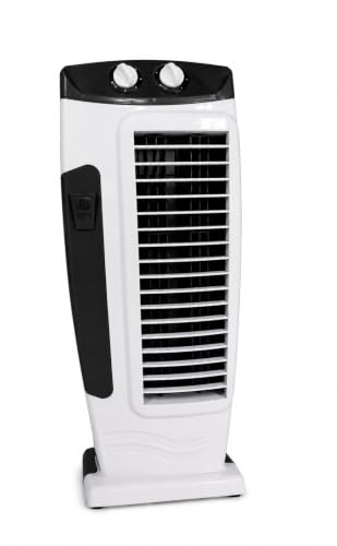 Image of Personal Air Cooler Tower White & Black Manual Rotary Knobs
