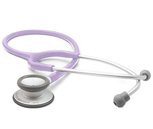 ADC Adscope Lite 619 Ultra Lightweight Clinician Stethoscope with Tunable AFD Technology, Lavendar