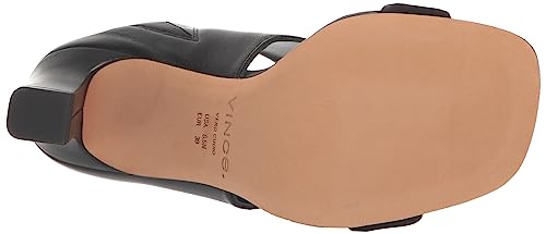 Vince Women's Quinn Strappy Sandals Heeled, Black, 7.5 #TOP3