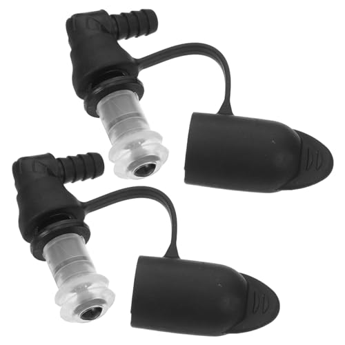 DECORNIJIA 2個 水 バッグ マウスピース ハイドレーション ブラダー バイト バルブ 交換用 バイト バルブ 7ハイドレーション ブラダー ボトル 交