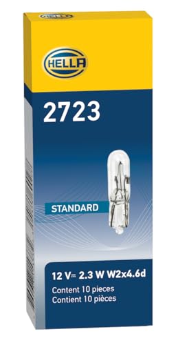 Bomba 12V 2.3W W2X4.6D T1.5 Hella Bulb miniatura 5