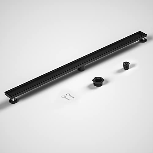 Bernkot Linear Shower Drain, 304 Stainless Steel Floor Drain 48"