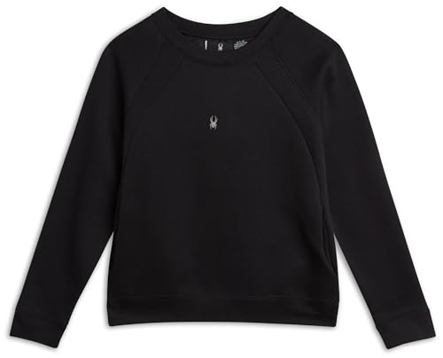 Spyder Womens Pullover Sweater - Super Soft Crewneck Lightweight Sweaters for Women - Cozy Womens Sweaters with Pockets