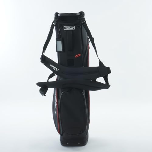 タイトリスト(TITLEIST) Players S4 スタンドバッグ ブラック/レッド/ホワイト 3枚目