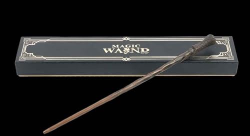Image of Ron Magic Wand with Box Premium Polyresin Metal Core Collectible with Card and Ticket Cum Cosplay Accessory