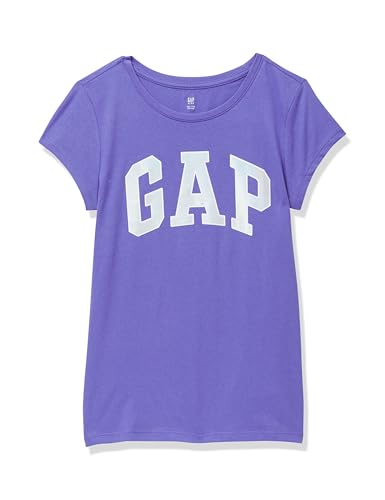 Image of Gap Girls Short Sleeve Logo Tee T-Shirt