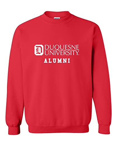 CreateMyTee | Duquesne University Alumni Crewneck Sweatshirt