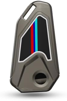 HKR CAR HUB Metal Silicone Car Key Cover and Key Chain Compatible with ...